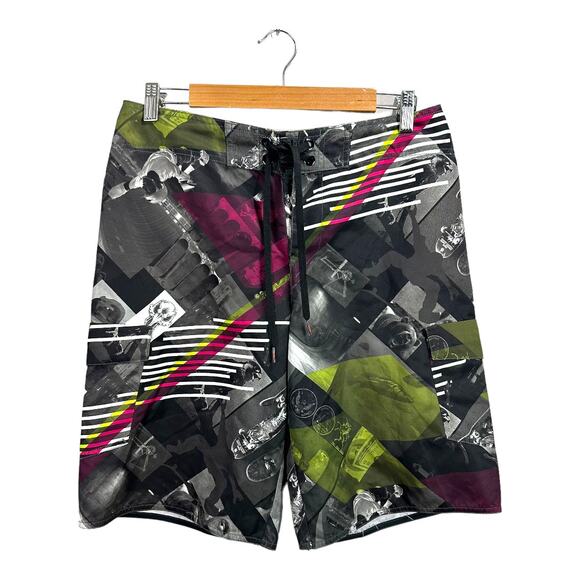 Tony Hawk Board Shorts Swimsuit Swim Trunks Size 30 - Picture 1 of 8